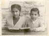 Entrañables fotos escolares - Años 50- Luisa y Manolo